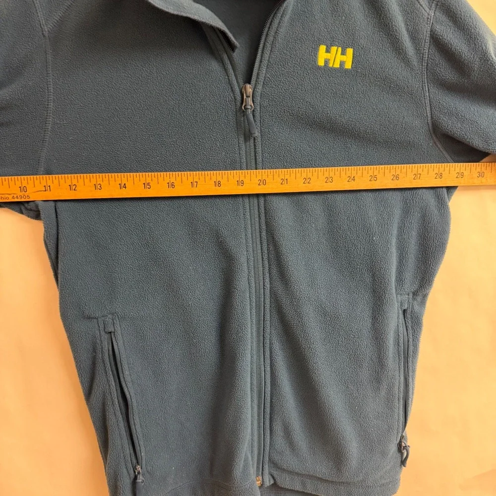 Helly Hansen Mens S Blue Zip Daybreaker‎ Lightweight Fleece Jacket Gorpcore S
